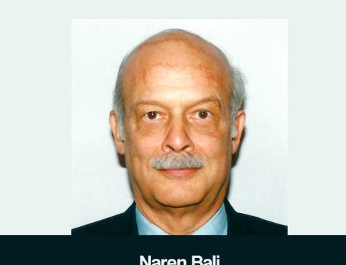 Fallecimiento del Dr. Naren Bali